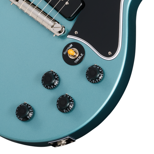 Epiphone IGC 1960 Les Paul Special Double Cut Reissue, Pelham Blue, Exclusive Electric Guitar Epiphone