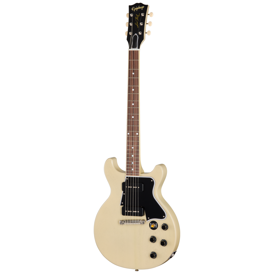 Epiphone IGC 1960 Les Paul Special Double Cut Reissue, TV White Electric Guitar Epiphone