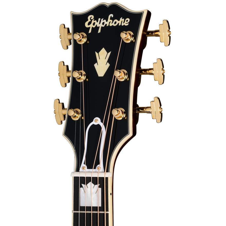 Epiphone IGC Pre-War SJ-200 Rosewood Reissue, Left-Handed, Vintage Sunburst Acoustic Guitar Epiphone
