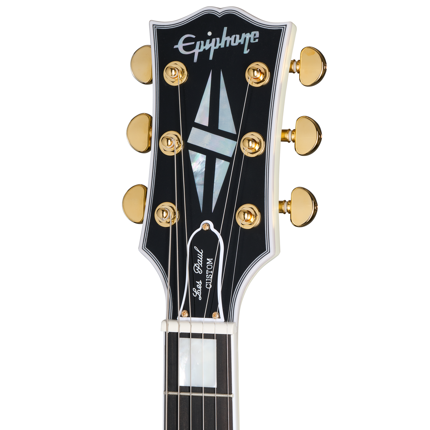 Epiphone IGC 1963 Les Paul SG Custom With Maestro Vibrola, Classic White Electric Guitar Epiphone