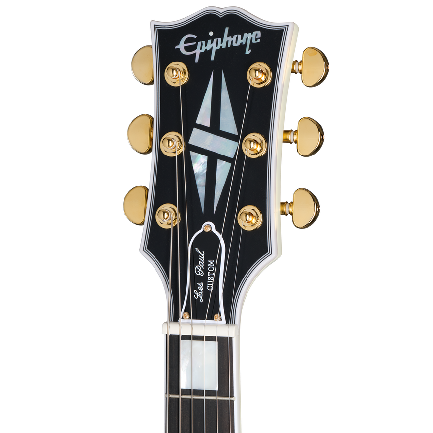 Epiphone IGC 1963 Les Paul SG Custom With Maestro Vibrola, Classic White Electric Guitar Epiphone