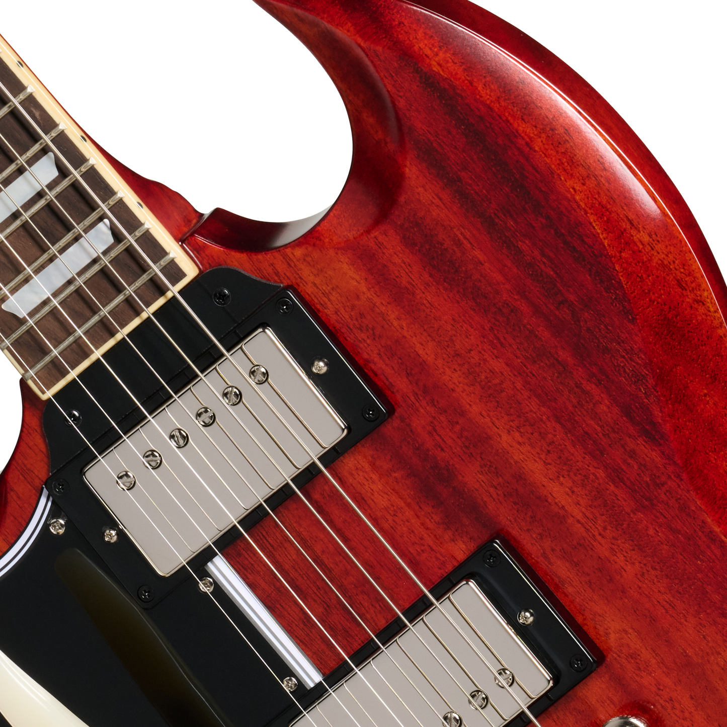 Epiphone IGC 1964 SG Standard Reissue With Maestro Vibrola, Left-Handed, Cherry Red Electric Guitar Epiphone