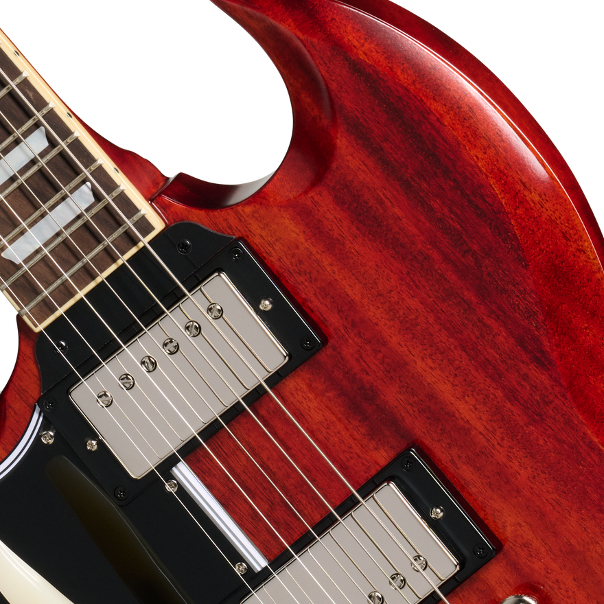 Epiphone IGC 1964 SG Standard Reissue With Maestro Vibrola, Left-Handed, Cherry Red Electric Guitar Epiphone