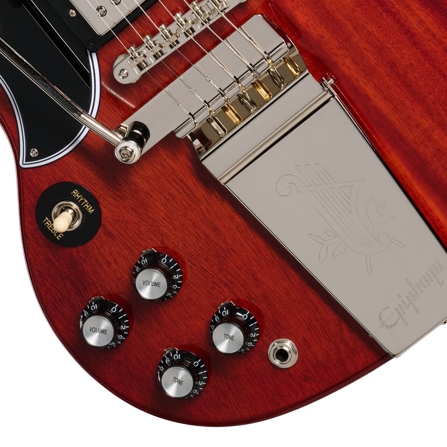 Epiphone IGC 1964 SG Standard Reissue With Maestro Vibrola, Left-Handed, Cherry Red Electric Guitar Epiphone