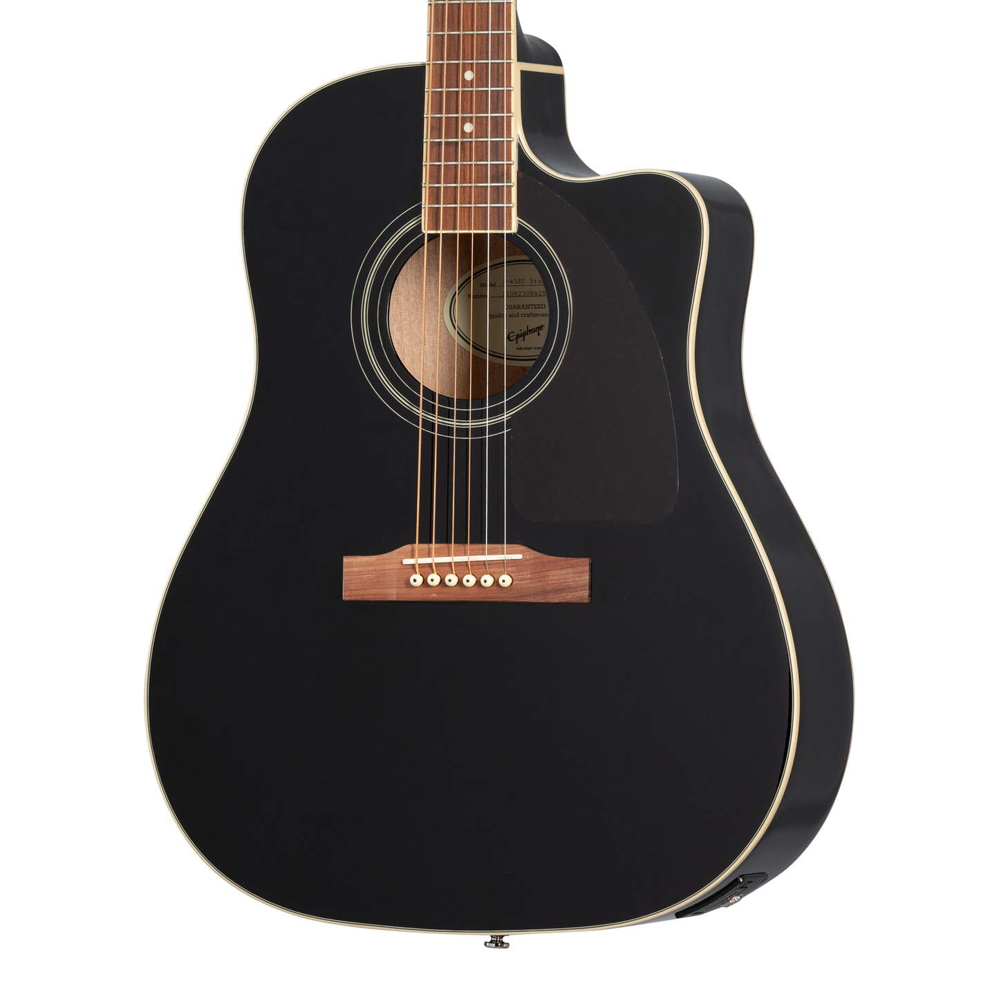 Epiphone J-45 EC Studio, Ebony Acoustic Guitar Epiphone