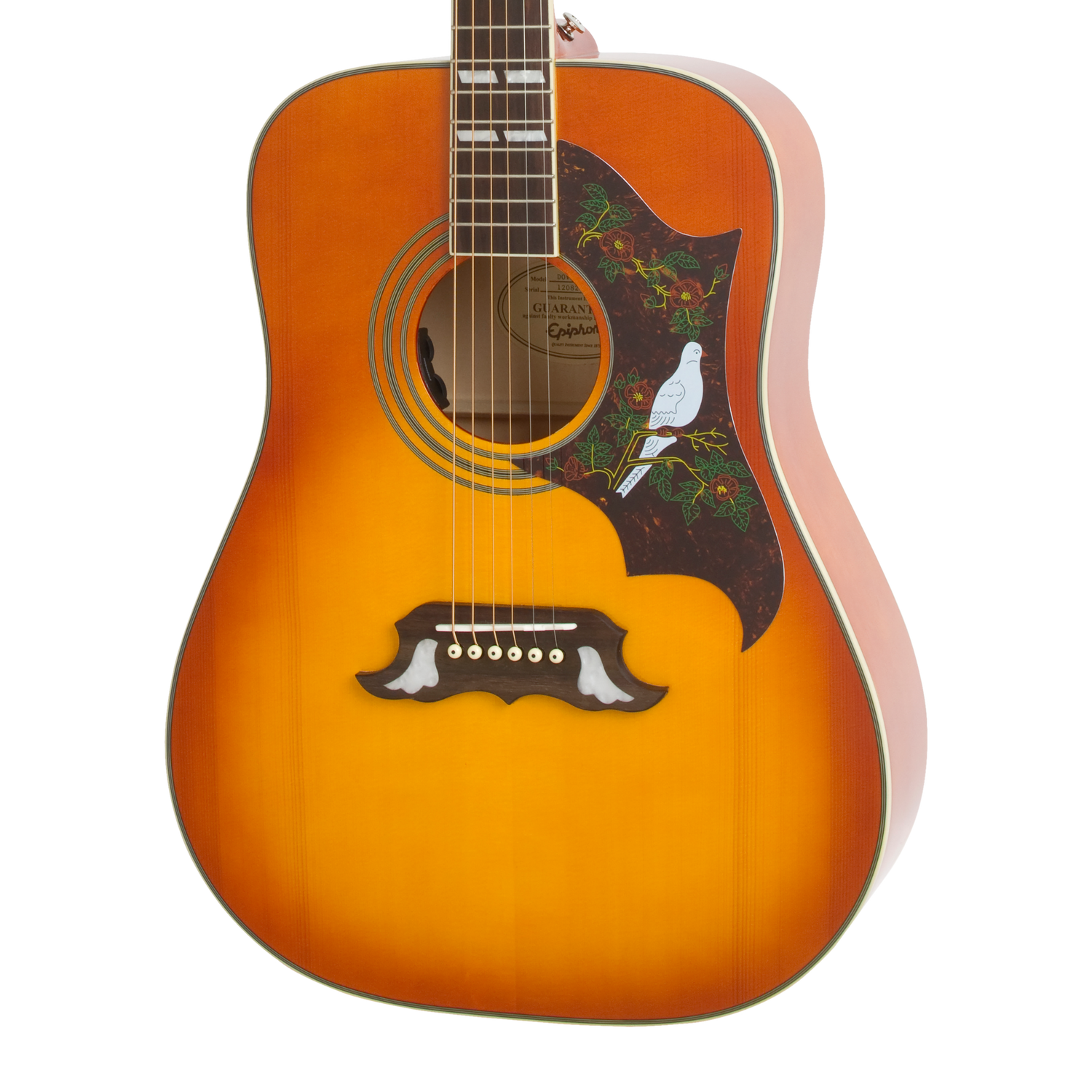 Epiphone Dove Studio, Violinburst Acoustic Guitar Epiphone