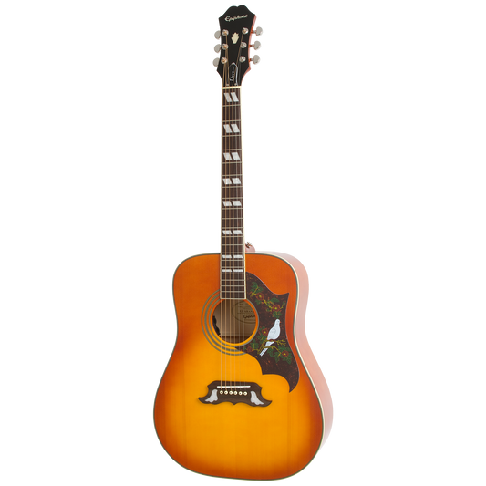 Epiphone Dove Studio, Violinburst Acoustic Guitar Epiphone