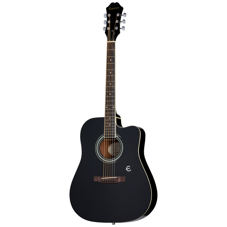 Epiphone FT-100CE, Ebony Acoustic Guitar Epiphone