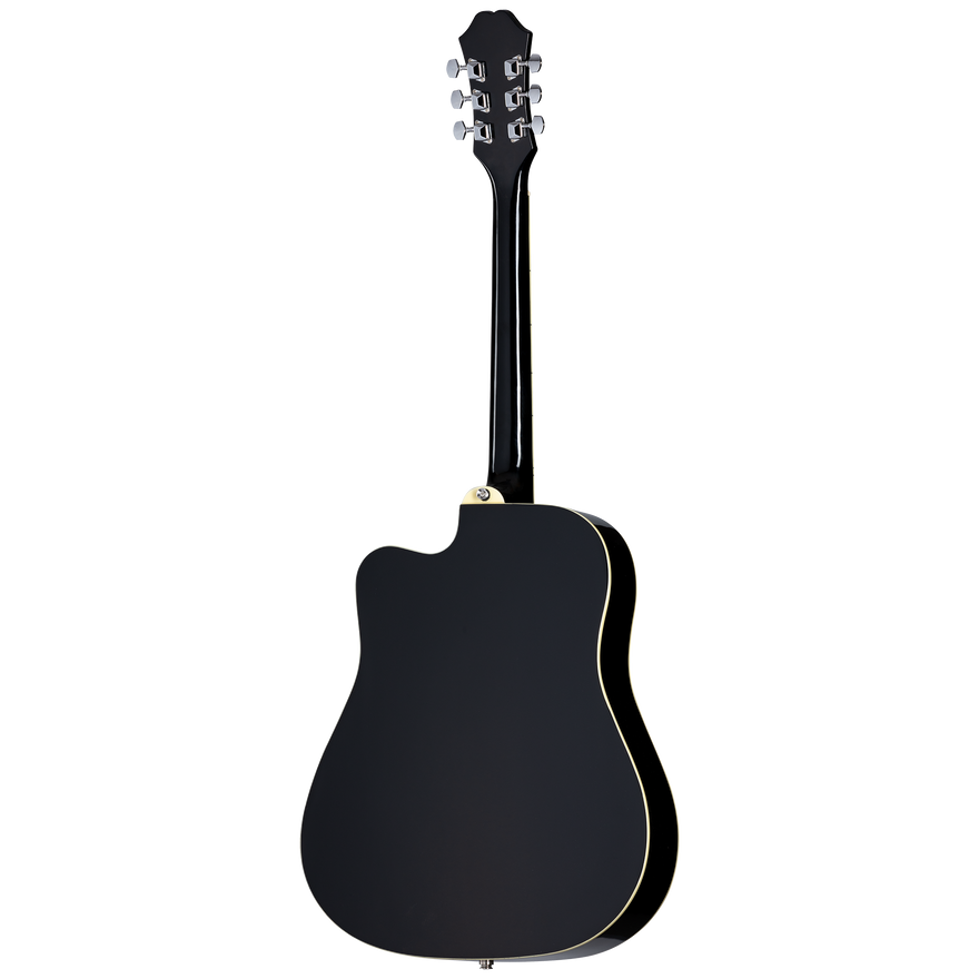 Epiphone FT-100CE, Ebony Acoustic Guitar Epiphone