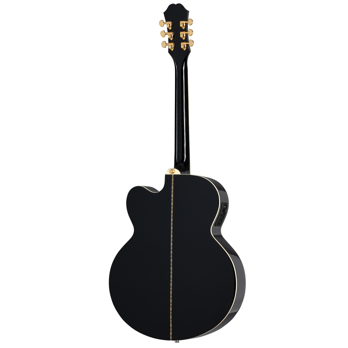 Epiphone J-200 EC Studio, Black Acoustic Guitar Epiphone