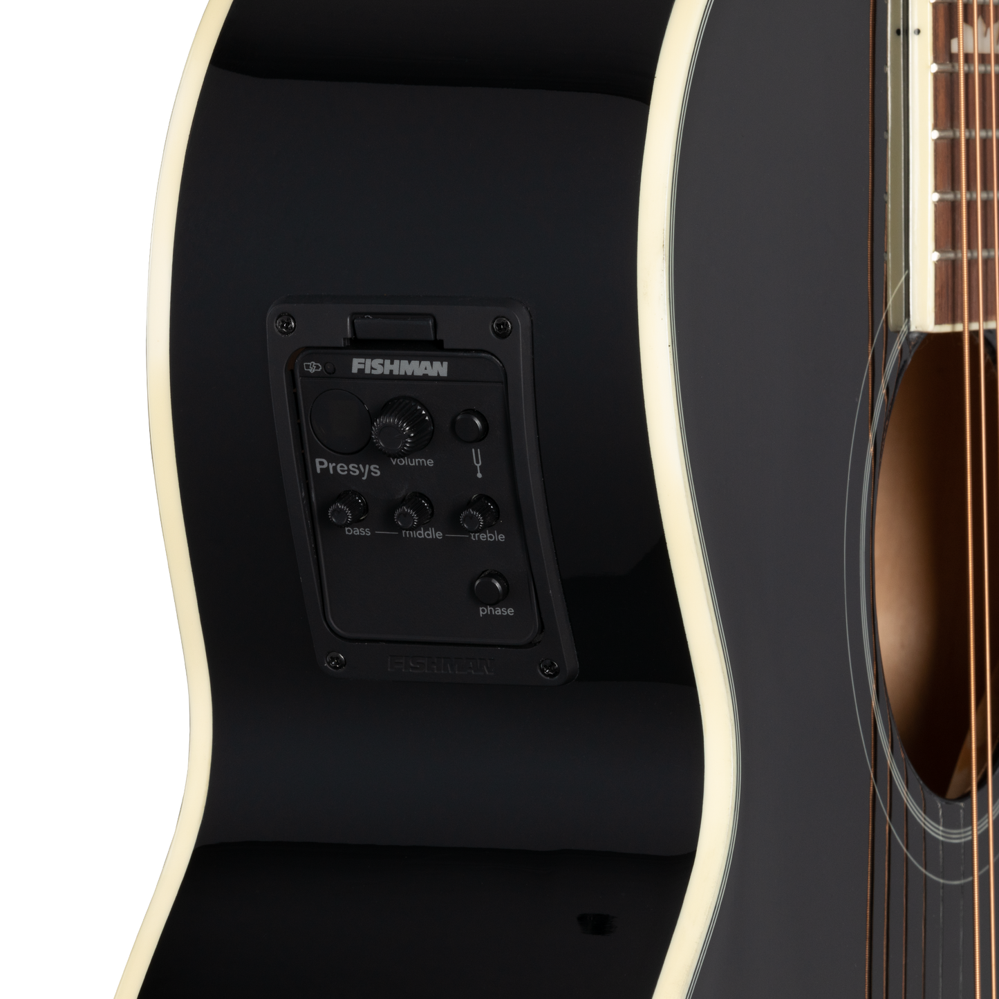 Epiphone J-200 EC Studio, Black Acoustic Guitar Epiphone