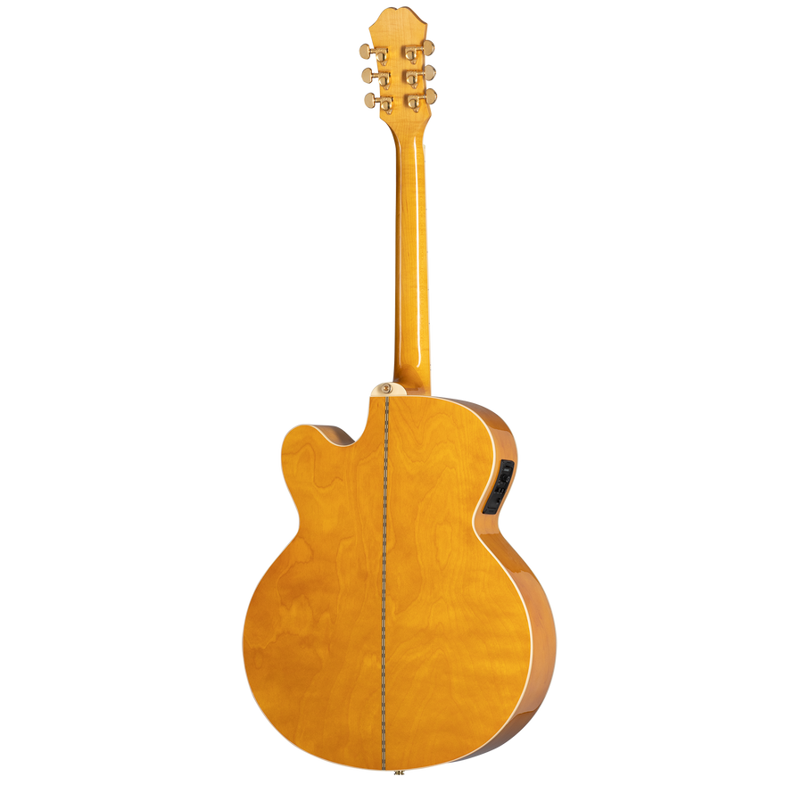 Epiphone J-200 EC Studio, Vintage Natural Acoustic Guitar Epiphone