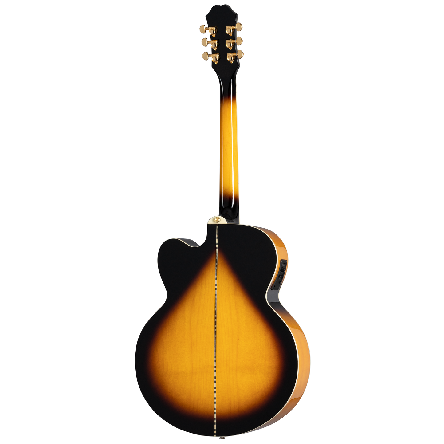 Epiphone J-200 EC Studio, Vintage Sunburst Acoustic Guitar Epiphone