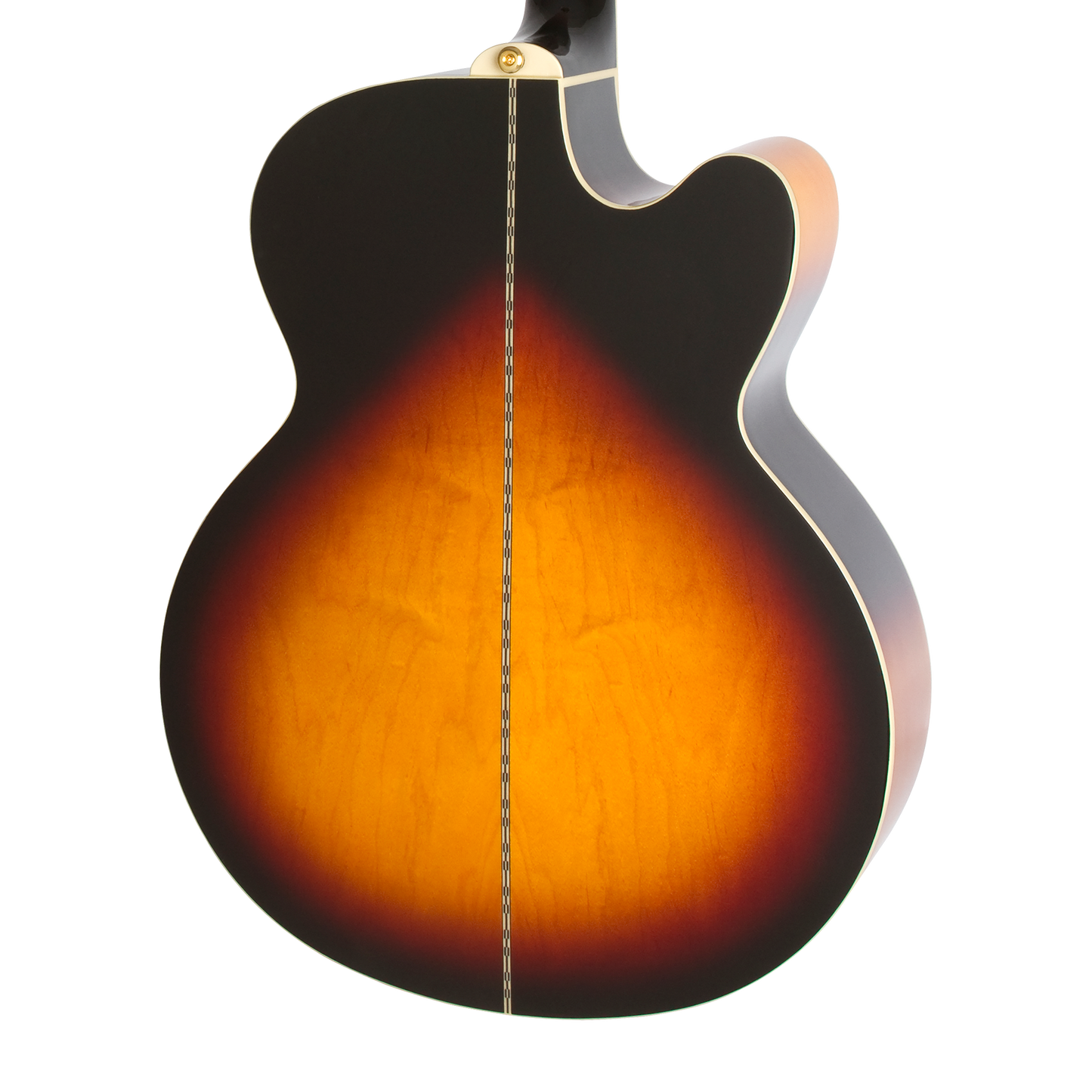 Epiphone J-200 EC Studio, Left-Handed, Vintage Sunburst Acoustic Guitar Epiphone