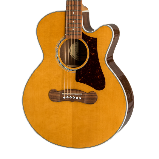 Epiphone J-200 EC Studio Parlor, Vintage Natural Acoustic Guitar Epiphone
