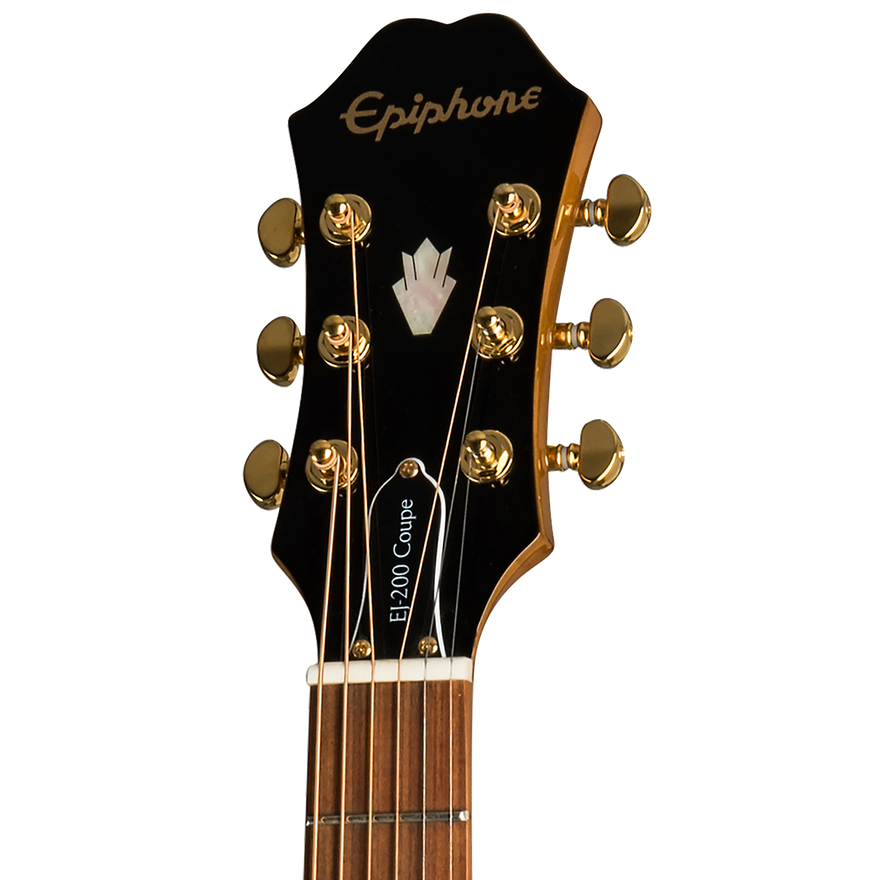 Epiphone J-200 EC Studio Parlor, Vintage Natural Acoustic Guitar Epiphone