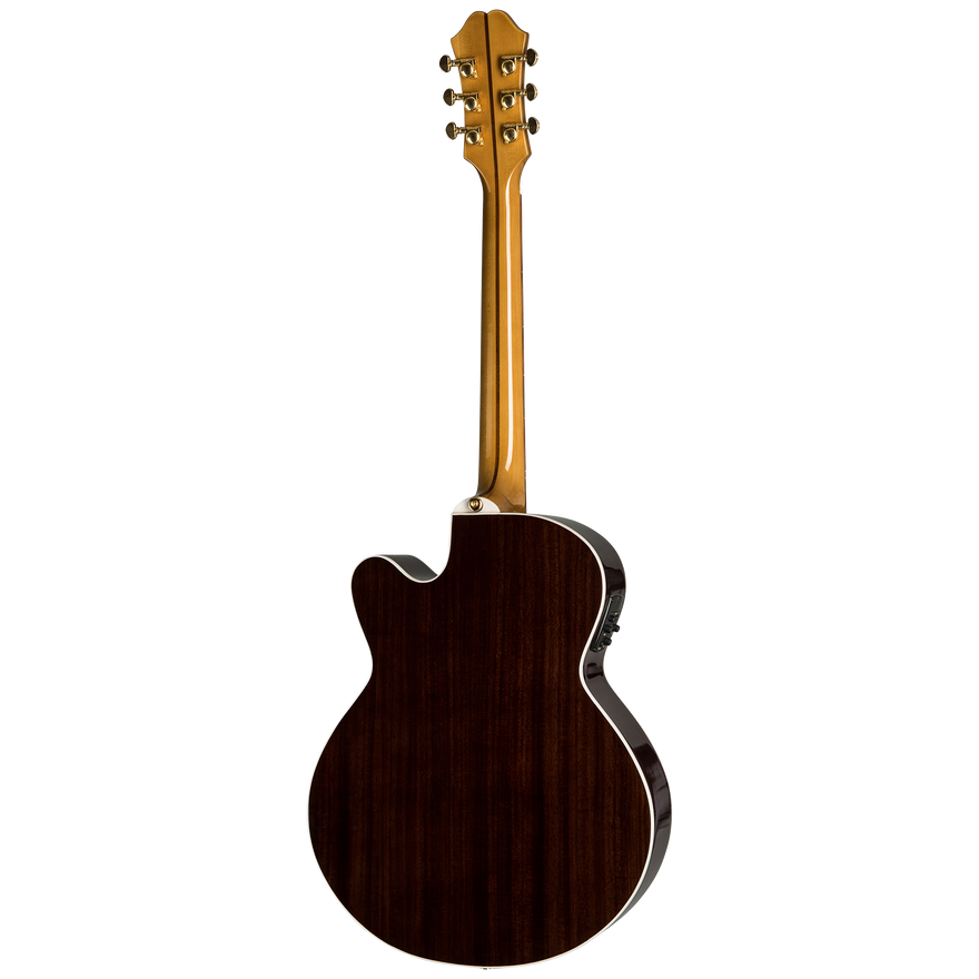Epiphone J-200 EC Studio Parlor, Vintage Sunburst Acoustic Guitar Epiphone