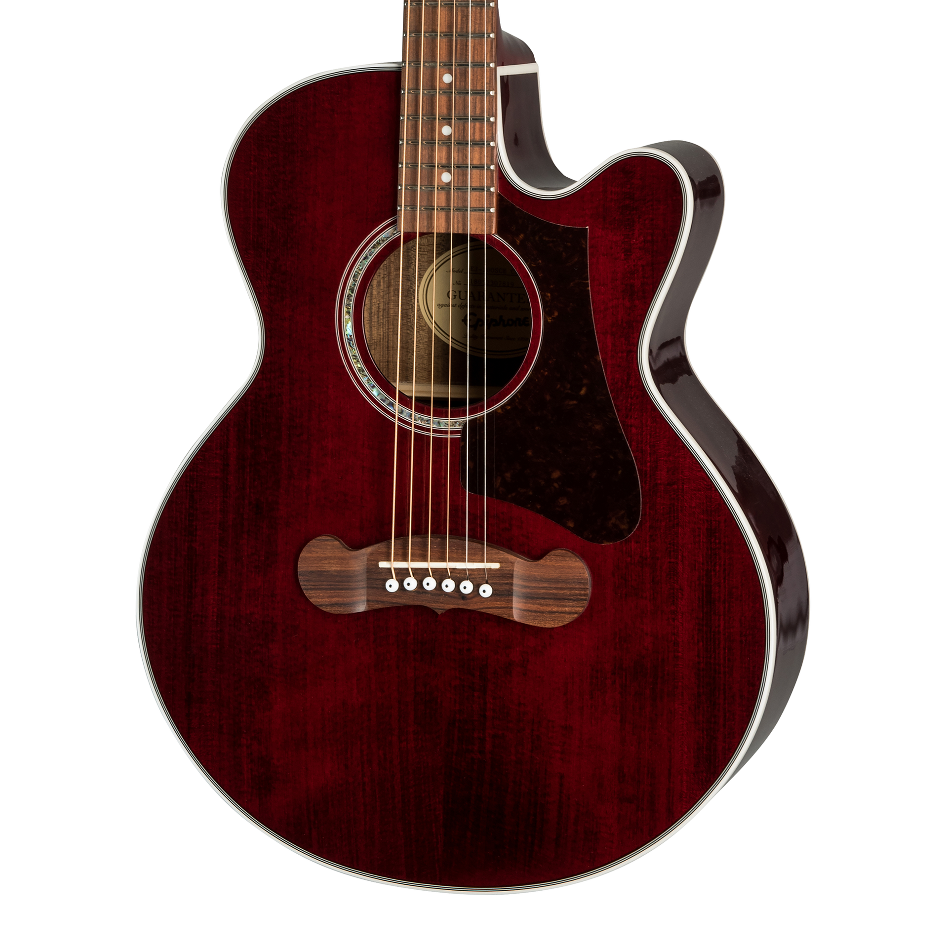 Epiphone エレアコ　EJ-200 Coupe Wine Red Epiphone EJ-200 Coupe Parlor Wine Red – Chicago Music Exchange