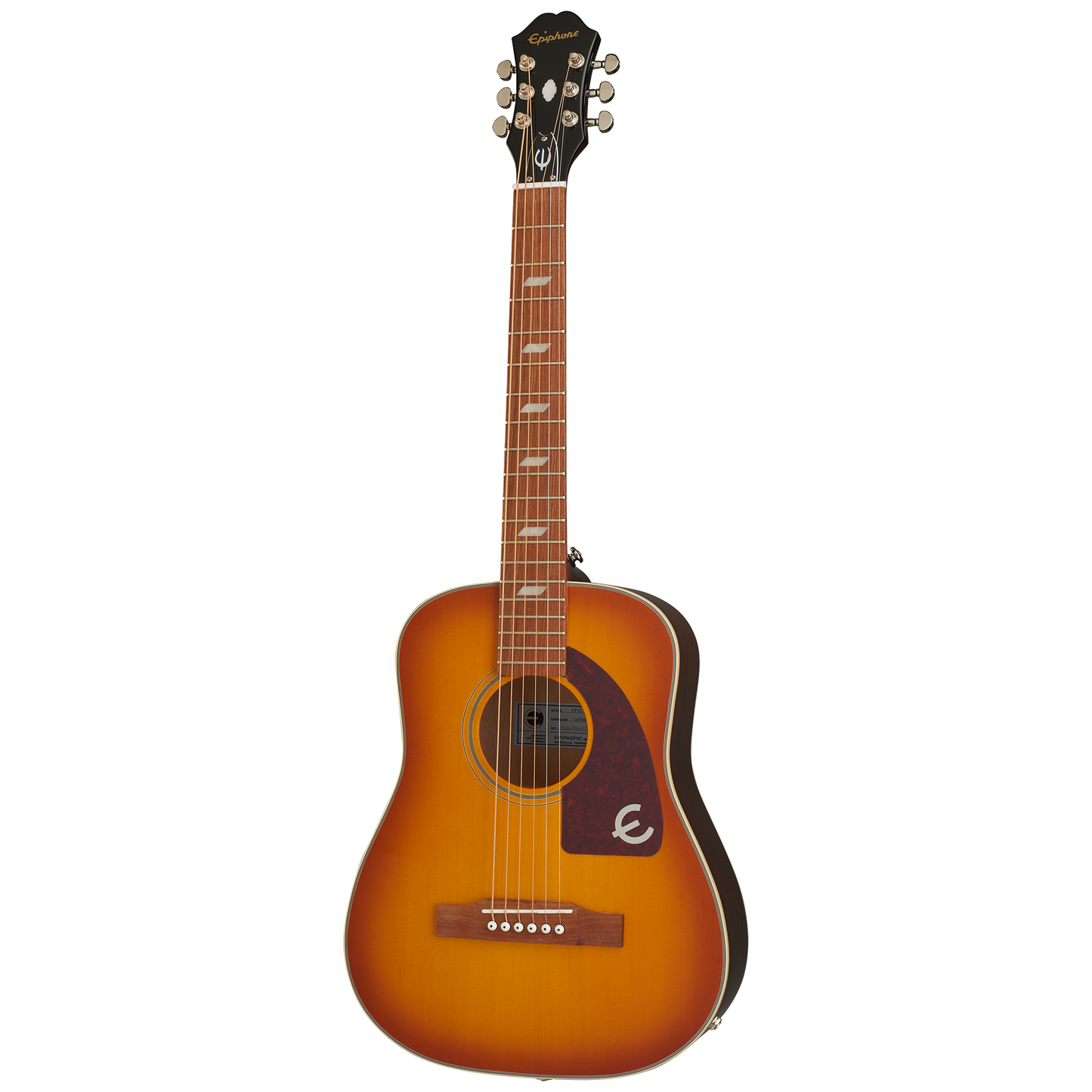 Epiphone Lil' Tex Travel Electric/Acoustic, Faded Cherry Acoustic Guitar Epiphone