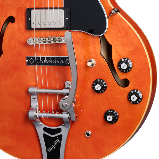 Epiphone ES-335, Watermelon Red, Exclusive Electric Guitar Epiphone