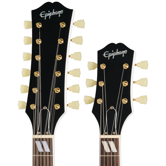 Epiphone EDS-1275 Doubleneck, Alpine White Electric Guitar Epiphone