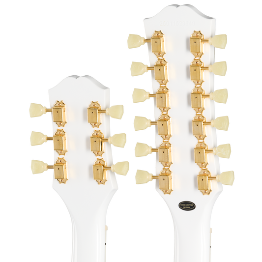 Epiphone EDS-1275 Doubleneck, Alpine White Electric Guitar Epiphone