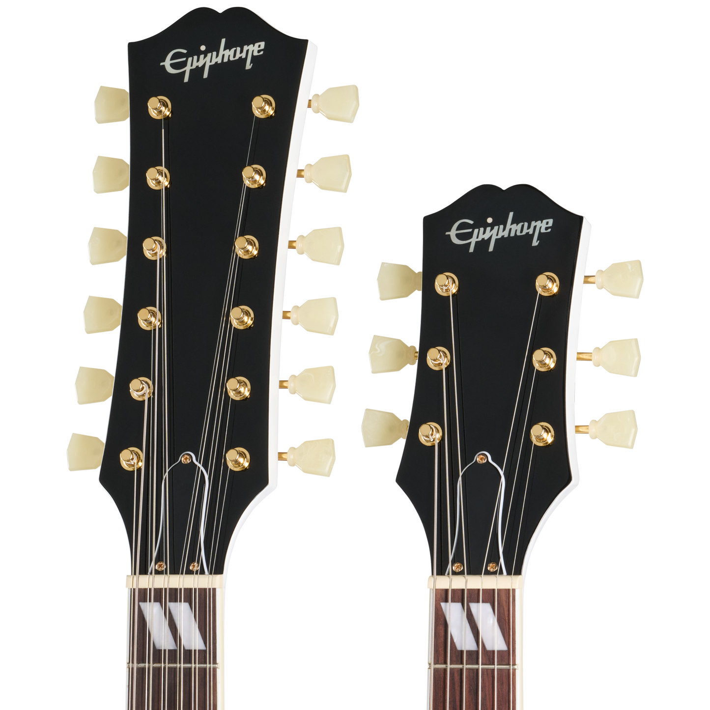 Epiphone EDS-1275 Doubleneck, Alpine White Electric Guitar Epiphone