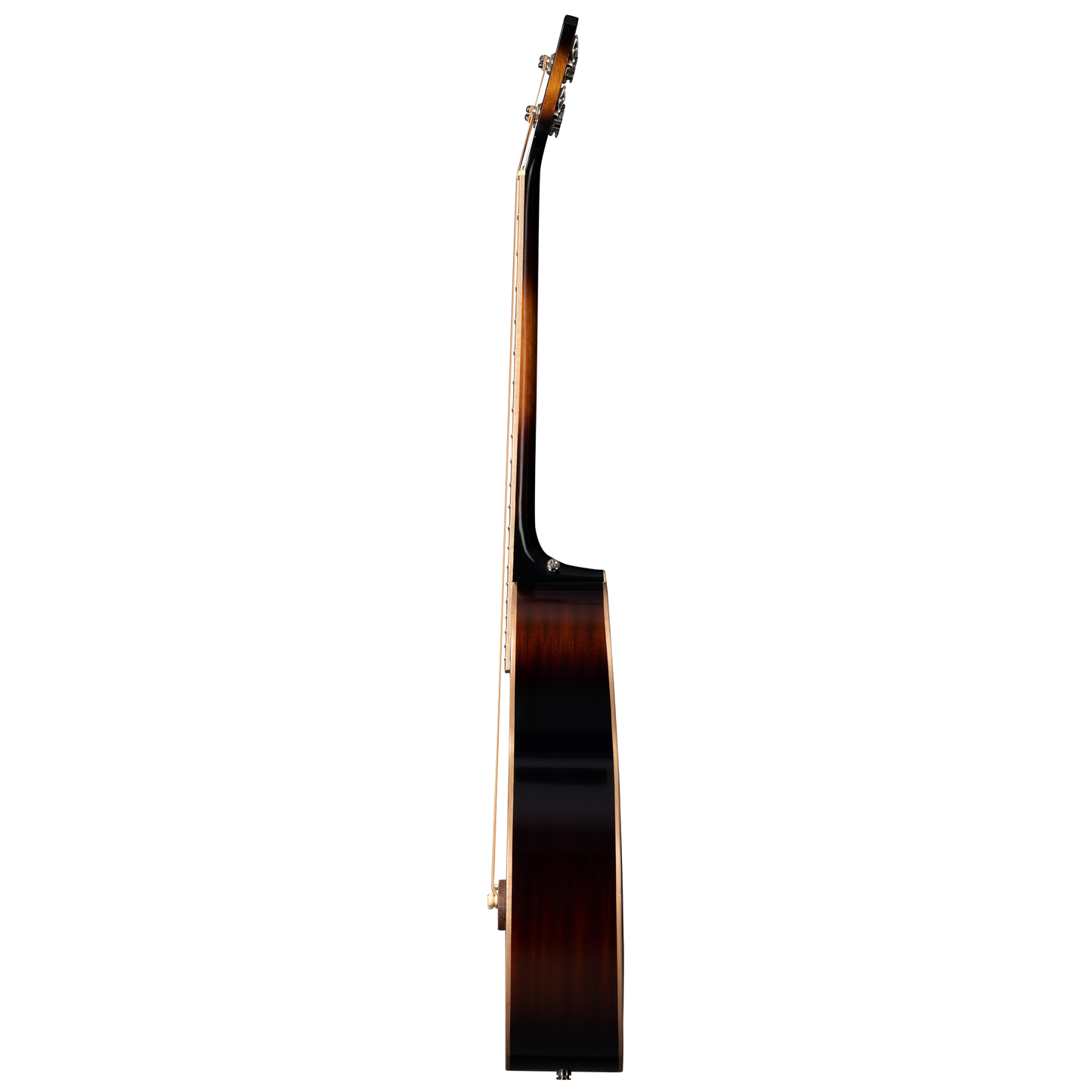Epiphone El Capitan J-200 Studio Bass, Aged Vintage Sunburst Acoustic Bass Epiphone