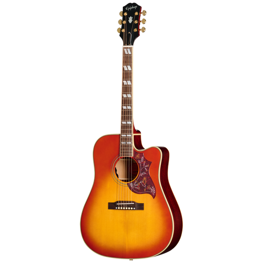 Epiphone Hummingbird Standard EC, Cherry Sunburst Acoustic Guitar Epiphone