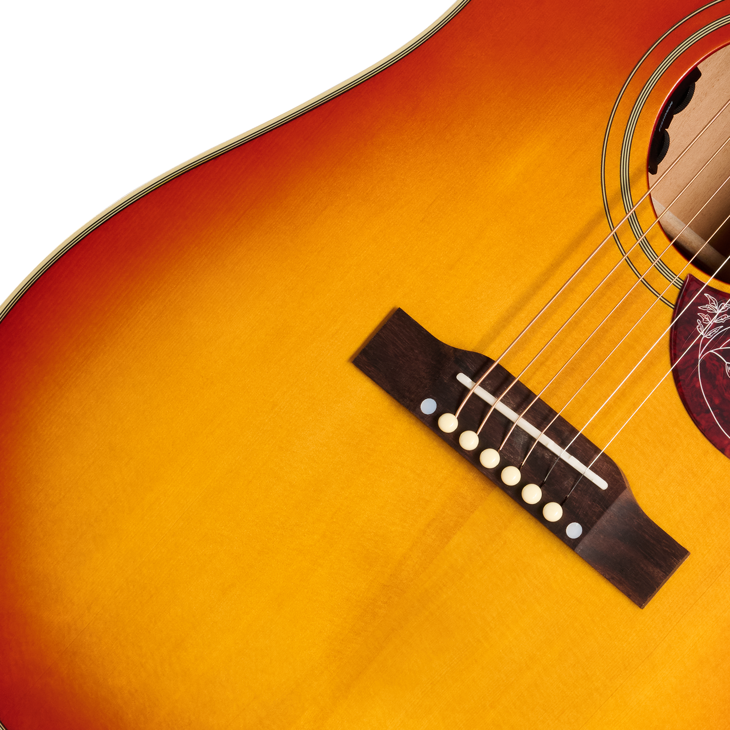 Epiphone Hummingbird Standard EC, Cherry Sunburst Acoustic Guitar Epiphone