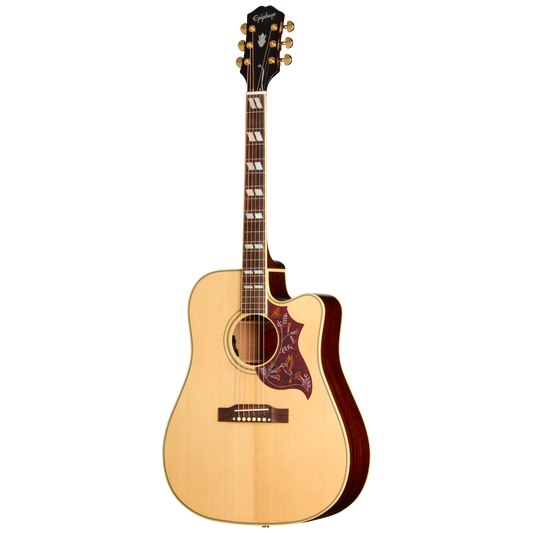 Epiphone Hummingbird Standard EC, Natural Acoustic Guitar Epiphone