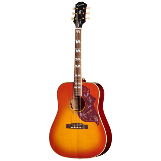 Epiphone Hummingbird Standard, Left-Handed, Cherry Sunburst Acoustic Guitar Epiphone