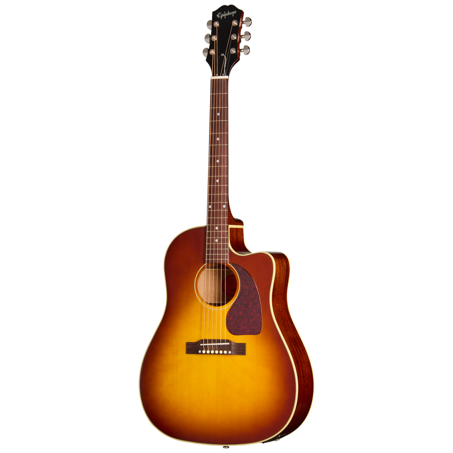 Epiphone J-45 Standard EC, Honey Burst Acoustic Guitar Epiphone