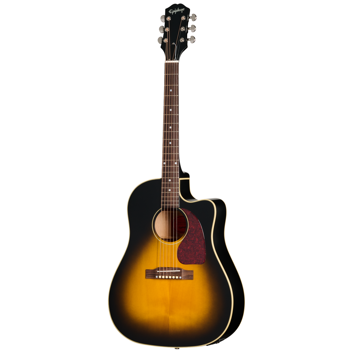 Epiphone J-45 Standard EC, Vintage Sunburst Acoustic Guitar Epiphone