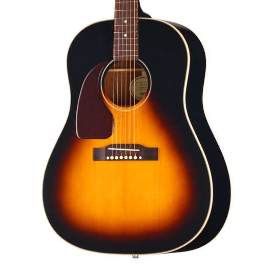 Epiphone J-45 Standard, Left-Handed, Vintage Sunburst Acoustic Guitar Epiphone
