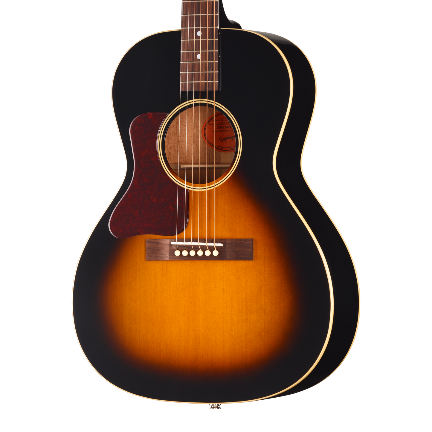 Epiphone L-00 Standard, Left-Handed, Vintage Sunburst Acoustic Guitar Epiphone