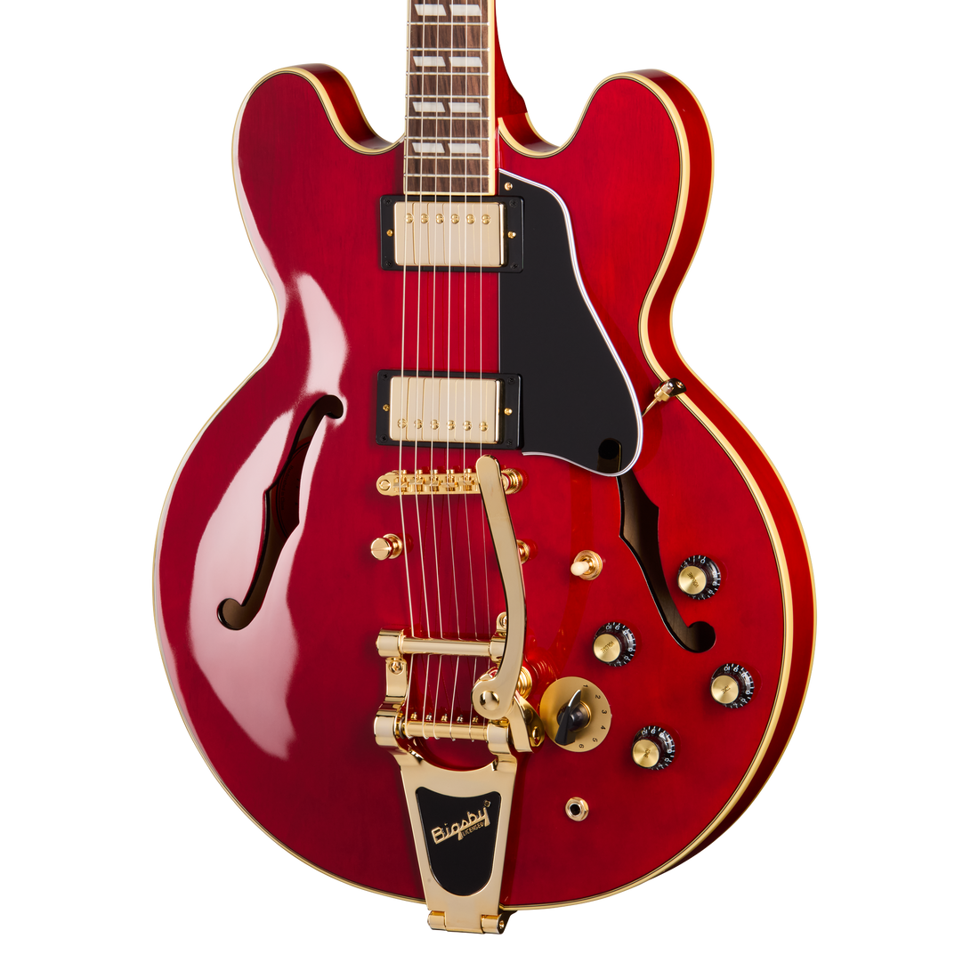 Epiphone Back to the Future ES-345, Cherry Red Electric Guitar Epiphone