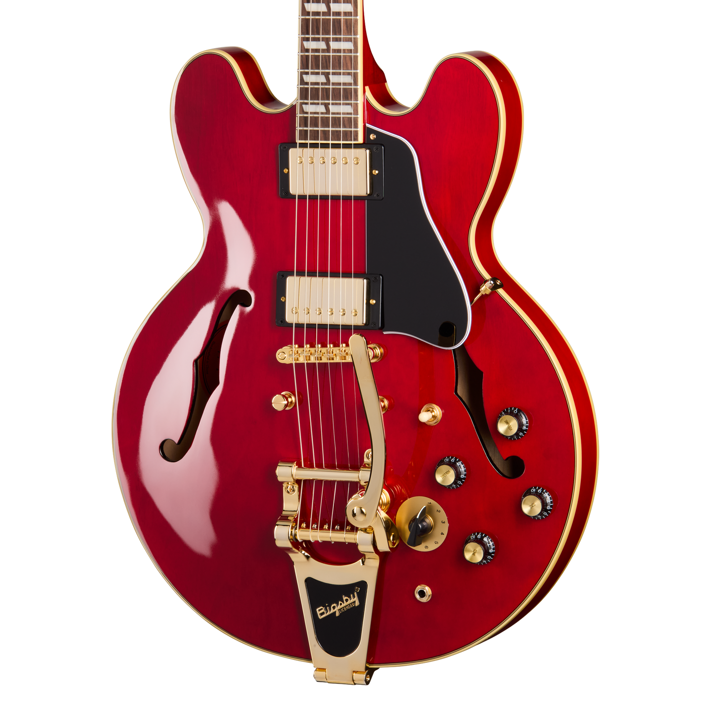 Epiphone Back to the Future ES-345, Cherry Red Electric Guitar Epiphone