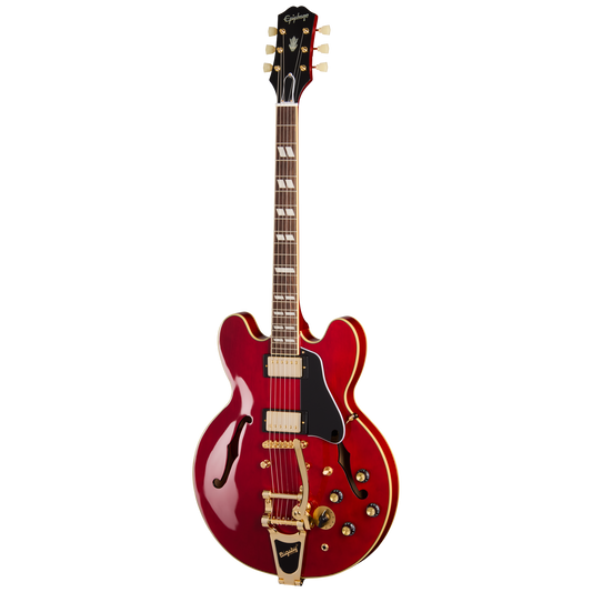 Epiphone Back to the Future ES-345, Cherry Red Electric Guitar Epiphone