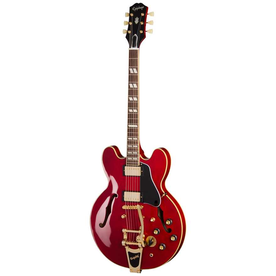 Epiphone Back to the Future ES-345, Cherry Red Electric Guitar Epiphone