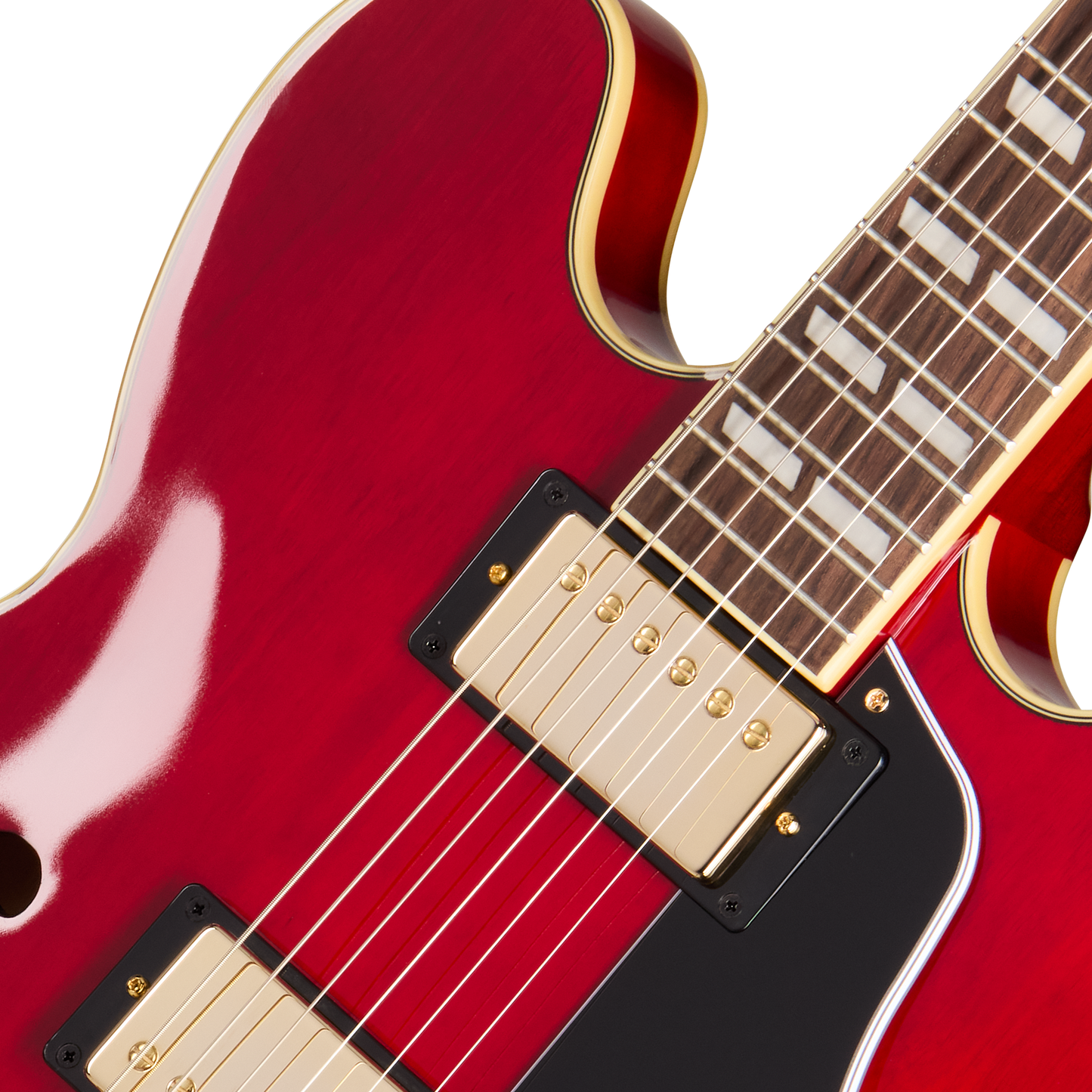 Epiphone Back to the Future ES-345, Cherry Red Electric Guitar Epiphone