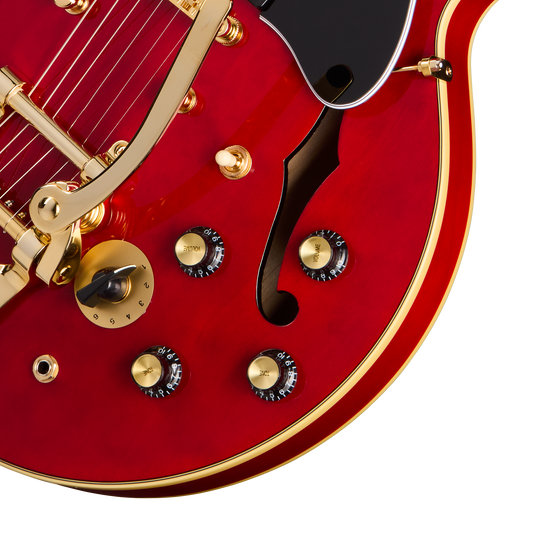 Epiphone Back to the Future ES-345, Cherry Red Electric Guitar Epiphone