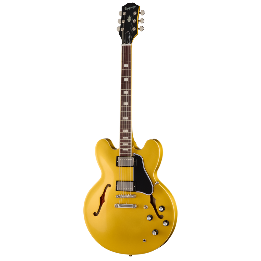 Epiphone ES-335, Double Gold, Exclusive Electric Guitar Epiphone
