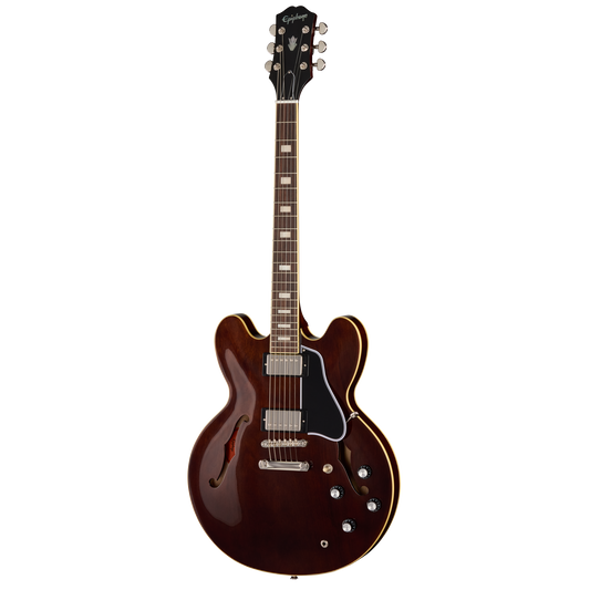 Epiphone ES-335, Dark Walnut, Exclusive Electric Guitar Epiphone