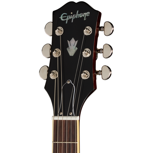 Epiphone ES-335, Dark Walnut, Exclusive Electric Guitar Epiphone