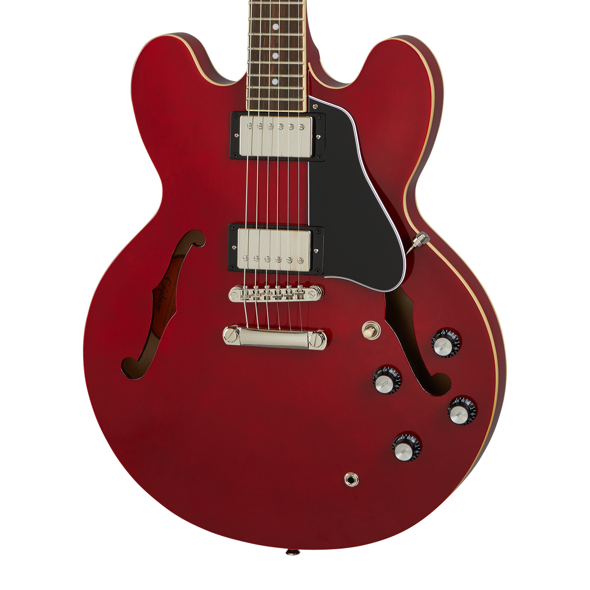 Epiphone ES-335 with Rosewood Fretboard, Cherry Electric Guitar Epiphone