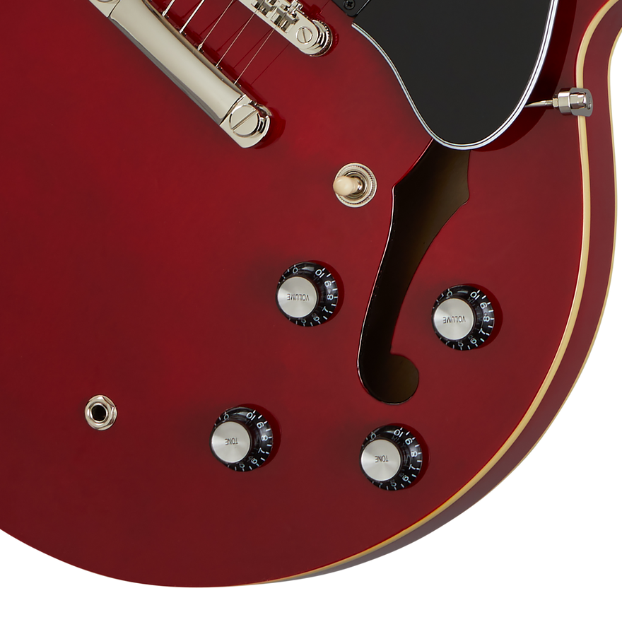Epiphone ES-335 with Rosewood Fretboard, Cherry Electric Guitar Epiphone