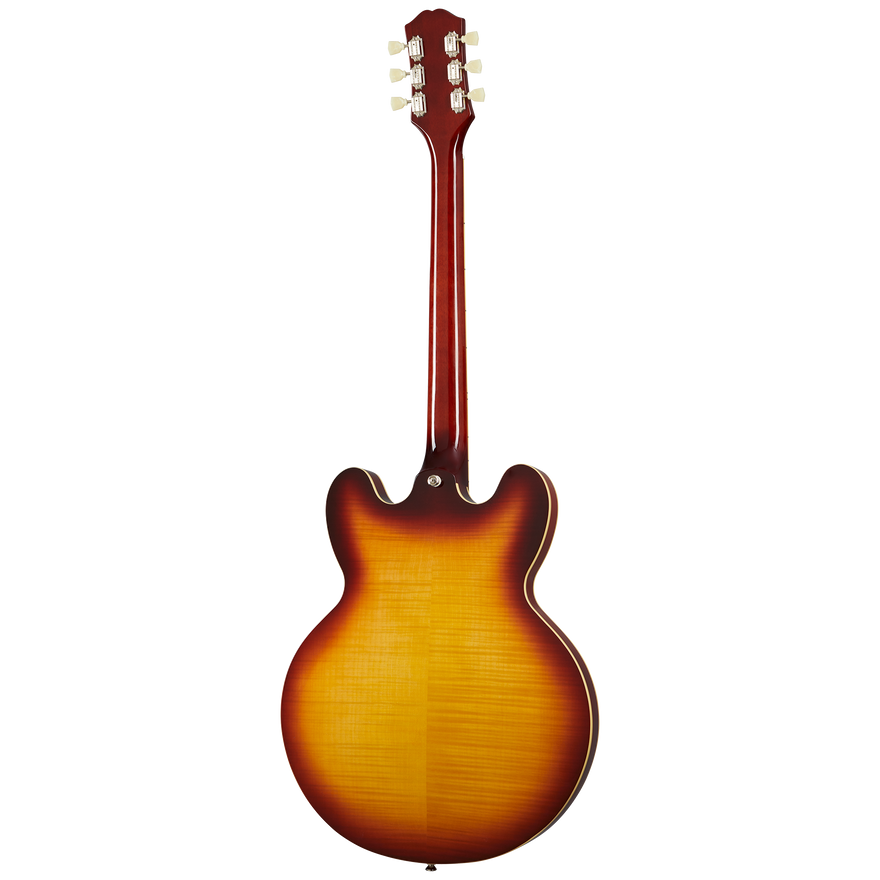 Epiphone ES-335 Figured with Rosewood Fretboard, Raspberry Tea Burst Electric Guitar Epiphone
