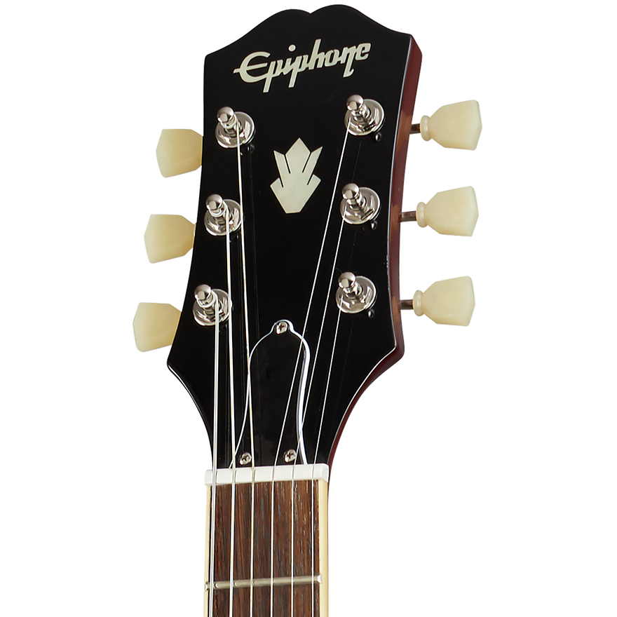 Epiphone ES-335 Figured with Rosewood Fretboard, Raspberry Tea Burst Electric Guitar Epiphone