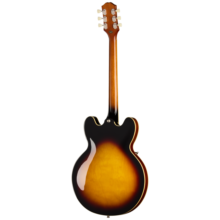 Epiphone ES-335, Left-Handed, Vintage Sunburst Electric Guitar Epiphone